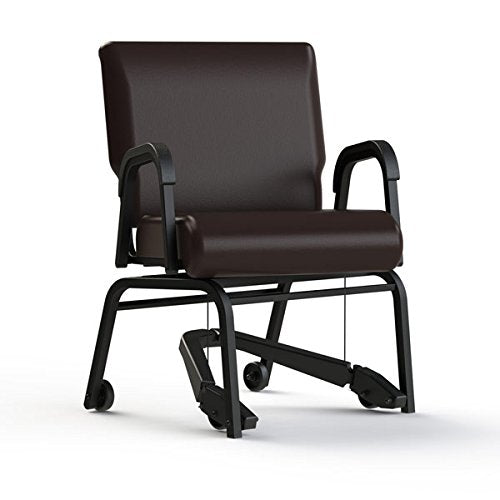 Titan Royal EZ Assistive Moving Swivel Chair with Arms - 20-in. Seat