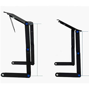 WPHPS Portable Laptop Stand, Bed Folding Computer Desk Ideal for Men and Women Students Computer Aluminum Stands