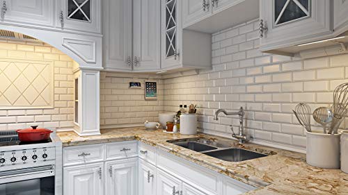 adorne Legrand Under-Cabinet LED Linear Light (White, 4-Pack)