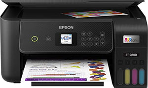 Epson EcoTank ET-28 Wireless Color All-in-One Inkjet Printer Bundle
