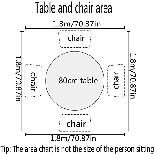 AkosOL Business Reception Room Table Set - Coffee Desk Set with Leisure Tables and Chairs - Brown