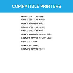 LD Compatible Toner Cartridge Replacement for HP 87X CF287X High Yield (Black, 5-Pack)