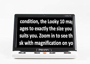 Rehan Looky 10 Video Magnifier for Visual Impairment