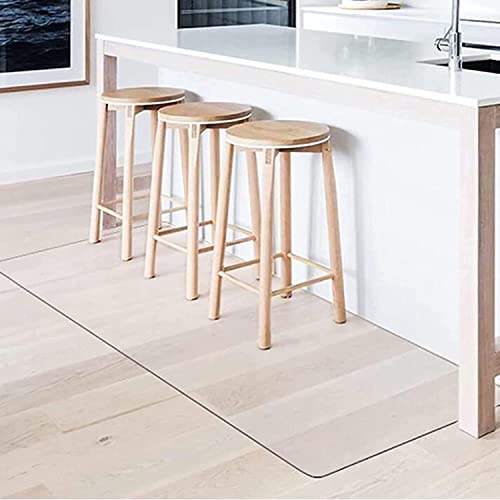 HAIZON Hard-Floor Chair Mat - Clear Heavy Duty Silent Durable Carpet Floor Protector