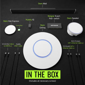 Shure Mid-Sized Meeting Room Conferencing Kit - Ideal for Conference Rooms and Classrooms 6-12 People, up to 20x13 Feet