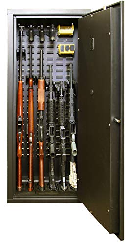 Secure It Storage Agile Model 52 Ultralight Safe: Holds 6 Rifles and Includes CradleGrid Tech, A Heavy Duty Safe with Keypad Control, Stores Rifles, Shotguns and Pistols, Easy Assembly