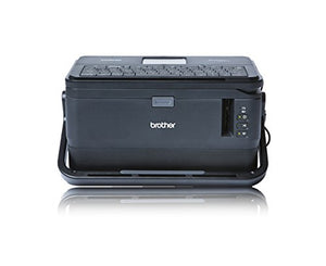 Brother P-touch Label Maker, Commercial/Lite Industrial Portable Labeler, PTD800W, Wi-Fi-Mobile-PC Connectivity, Extra-Wide Multi-Line Labeling, Links to Excel, Black