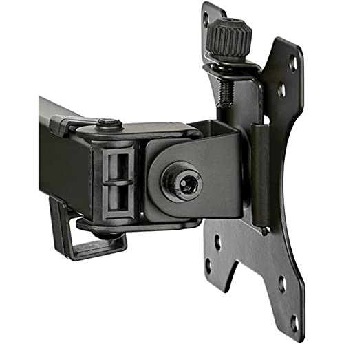StarTech.com Desk Mount Dual Monitor Arm - Desk Clamp/Grommet VESA Monitor Mount for up to 32 inch Displays - Ergonomic Articulating Monitor Arm - Height Adjustable/Tilt/Swivel/Rotating (ARMDUAL2)
