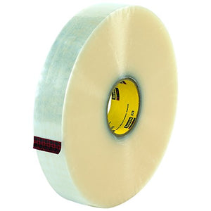 Scotch 373 High Performance Packing Tape, Machine Length, 2 Inch x 1000 Yards, 2.5 Mil Thick, Clear, for Moving, Shipping and Packing, 3M #7000048657 (6 Rolls)
