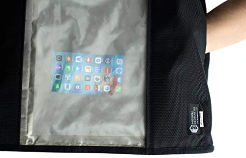 Mission Darkness BlockBox Touch - Shielded Touch Screen Device Operation Kit // Interrogate Mobile Devices While Shielded from WiFi, Cell, Other Signals