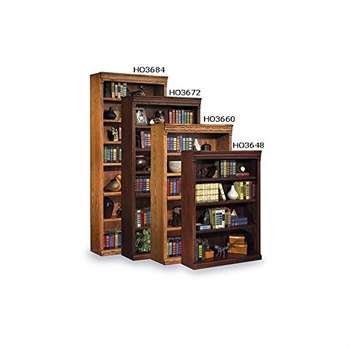 Martin Furniture Open Bookcase in Wheat Finish
