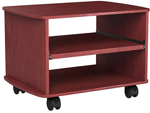 Safco Products Picco Duo Printer/Fax Machine Stand, Mahogany