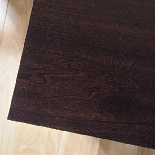 Sauder 422191 Shoal Creek L-Desk, L: 58.74" x W: 58.74" x H: 29.76", Jamocha Wood finish