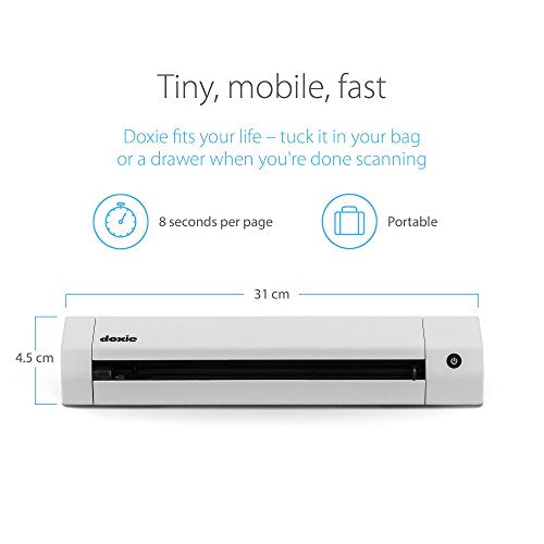Doxie Go SE Wi-Fi - The Smarter Wi-Fi Scanner with Rechargeable Battery & Amazing Software