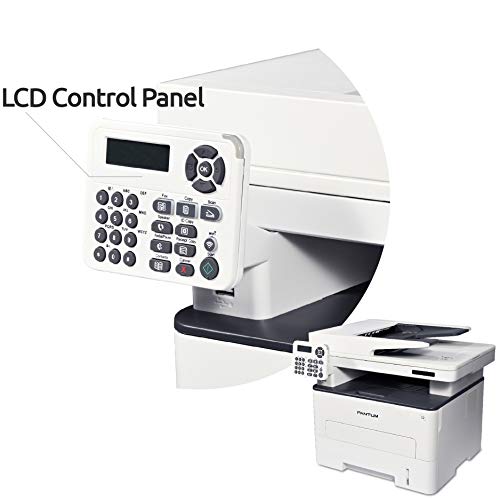 Pantum Monochrome Wireless Multifunction All-in-One Laser Printer with Print Scan Copy Fax Automatic Duplex Printing-Laserjet M6800FDW