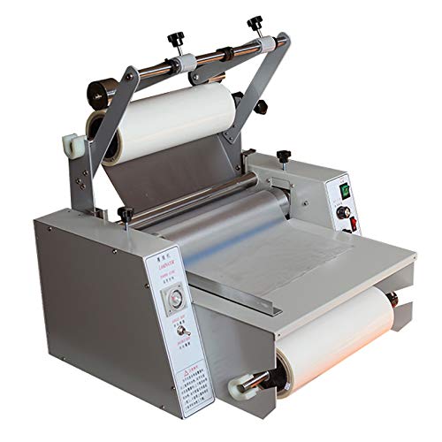 Unknown 14" / 35cm Anti-Curl Hot Roll Laminator Single & Dual Sided A3 Size