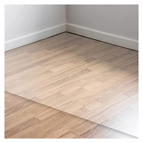 HOBBOY PVC Clear Hard-Floor Chair Mat Protector 1.5mm - Made to Measure