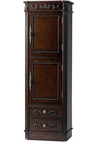 Chelsea Linen Bath Cabinet, 60"Hx20"Wx14"D, ANTIQUE CHERRY