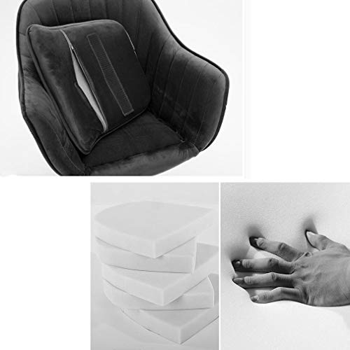 Leisure Swivel Chairs Adjustable Height Home Office Desk Chair Sofa Chair with Soft Seat Cushion SACKDERTY