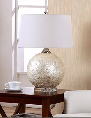 CJSHVR-American Style Creative Shells Lamps Continental Idyllic Bedroom Bed Lamps The Nordic Parlor Lamps