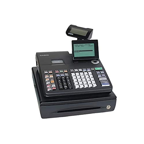 Casio SE-S800 Electronic Cash Registers, Single Tape Thermal Unit with 10-Line LCD Operator/2-Line Customer Displays