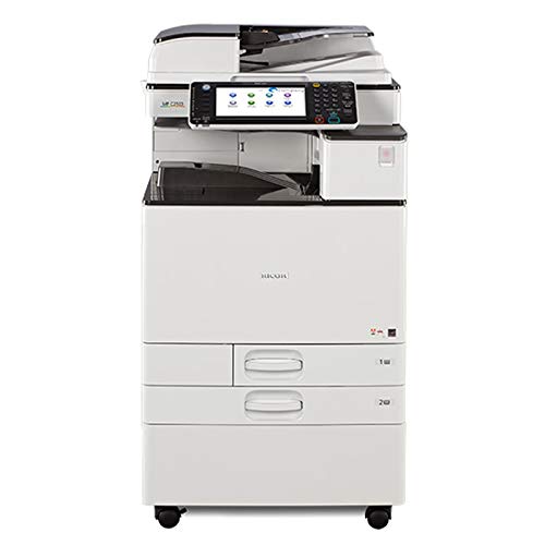 Renewed Ricoh Aficio MP 2553 Monochrome Multifunction Printer - 25 ppm, Copy, Print, Scan, Auto-Duplex, ARDF, 2 Trays, Stand (Renewed)