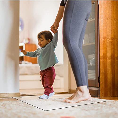 HOBBOY Hard-Floor Chair Mat 2mm Clear PVC Rug Protector - Family & Pet Friendly