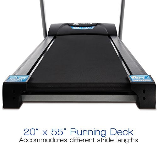 XTERRA Fitness TRX2500 Folding Treadmill, Black