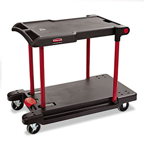 Rubbermaid Convertible Utility Cart RCP 4300 BLA