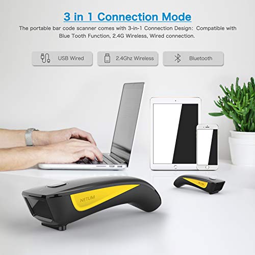 NETUM C750 2D Barcode Scanner | Bulk Business Pack (60 Pieces)