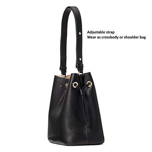 Kate Spade Marti Women's Shoulder Large Bucket Handbag (Black)