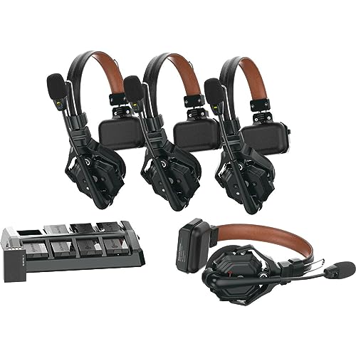 Hollyland Solidcom C1 Pro Wireless Intercom System with 4 Headsets