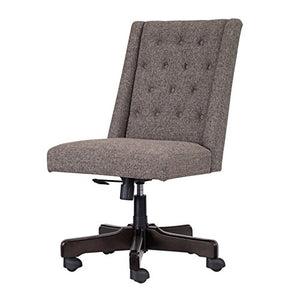 Ashley Furniture Signature Design - Adjustable Swivel Office Chair - Manual Tilt - Casual - Graphite