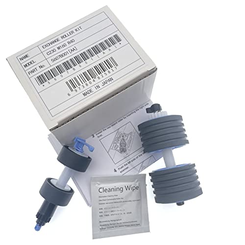 OKLILI Pickup Exchange Roller Kit for Canon DR-S130 DR-S150 R40 R50 RS40 DR-C230 DR-C240 DR-M160 DR-M160II DR-M260 ScanFront 400