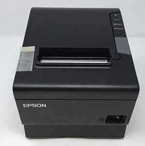 Epson C31CA85791 TM-T88V-I Omnilink Thermal Receipt Printer, TM-I Interface, Serial, with Power Supply, Black