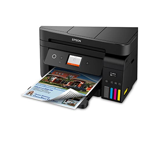 Epson Workforce Eco-Tank Series ST-4000 Inkjet Multifunction Copier, Printer, Scanner