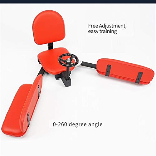 Leg Stretcher, Leg Split Stretching Machine, Stretch Strength Training Leg Machines Flexibility Stretching Equipment for Ballet Yoga Dance Martial Arts (Color : Black)