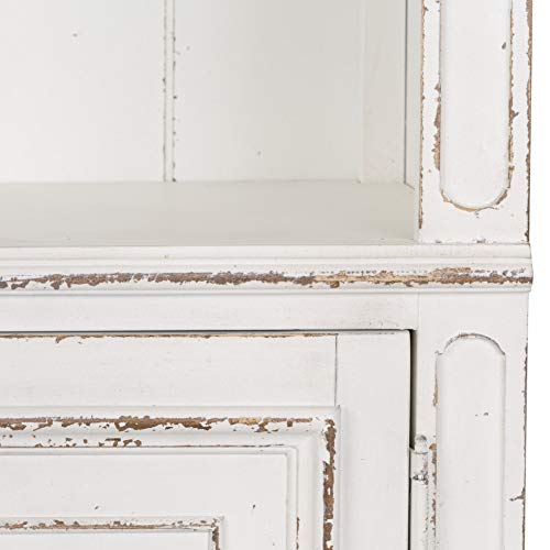 Liberty Furniture INDUSTRIES Magnolia Manor Bunching Bookcase, White, W32 x D15 x H78