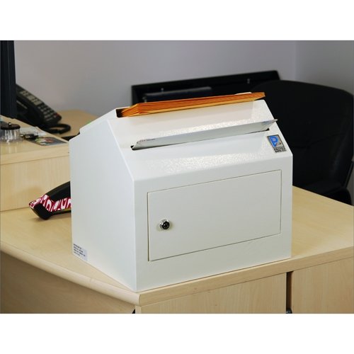 Protex Inter-Office Desktop/Wall-Mount Locking, Payment Drop Box (SDL-500)