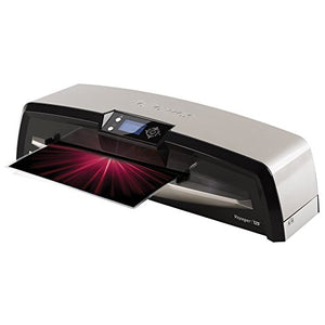Fellowes Laminator Voyager 125, Automatic Features, Jam Free Laminating Machine, with Laminating Pouches Kit (5218601)