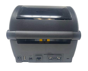 Zebra - ZD620d Direct Thermal Desktop Printer with LCD Screen - Print Width 4 in - 203 dpi - Interface: WiFi, Bluetooth, USB, Serial, Ethernet - ZD62142-D01L01EZ (Renewed)