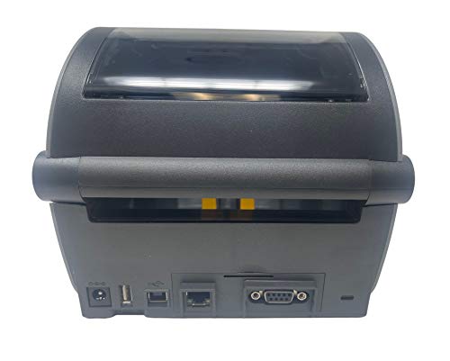 Zebra - ZD620d Direct Thermal Desktop Printer with LCD Screen - Print Width 4 in - 203 dpi - Interface: WiFi, Bluetooth, USB, Serial, Ethernet - ZD62142-D01L01EZ (Renewed)