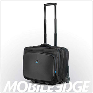 Mobile Edge Alienware Vindicator Bag Rolling Laptop Case 13 Inch to 17 Inch Black AWVRC1