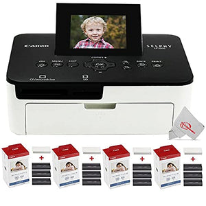 Canon Selphy CP1000 Compact Import Model Photo Printer + Accessory Kit