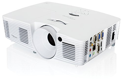 Optoma W351 Full 3D WXGA 3800 Lumen Multimedia DLP Projector with Superior Connectivity and Extended Lamp Life