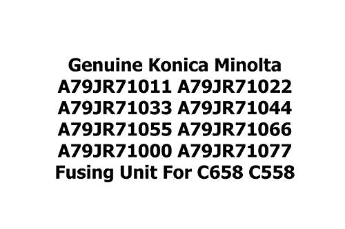 Genuine Konica Minolta A79JR71011 A79JR71066 A79JR71055 Fusing Unit for C658 C558