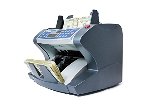 AccuBANKER AB4000UV Cash Teller Bill Counter Machine with computerized counting/adding/Batching capabilities Money Counter Detects Counterfeits with reliable UV detection ...