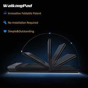 WalkingPad A1 Pro Smart Walk Folding Treadmill Slim Foldable Exercise Fitness Equipment Under Desk Running Walking Pad Outdoor Indoor Gym