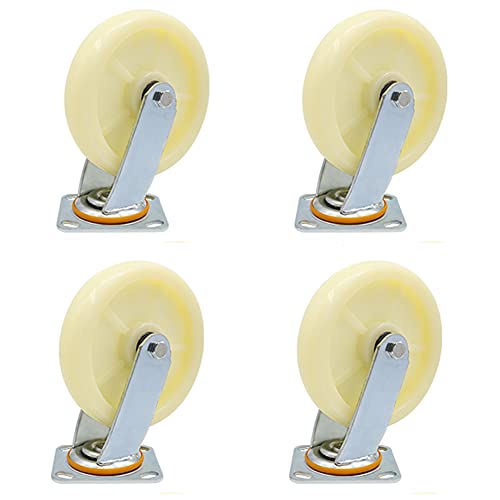 Casters Replacement Wheel Chair, 4/5/6/8 inch Office Chair, 100kg Load, Quiet, Floor Protection - Casters