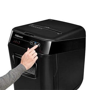 Fellowes AutoMax 150C 150-Sheet Cross-Cut Auto Feed Shredder with Jam Protection for Hands-Free Shredding (4680001)